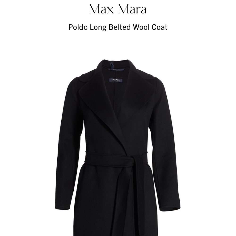 S MAX MARA COAT CLASSIC